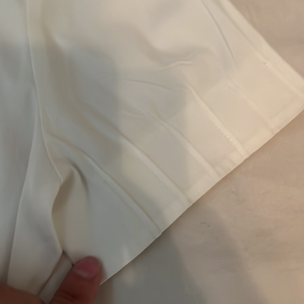 Theory! Solid White Button Down, Flawless - image 3